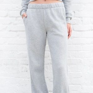 Brandy Melville Rosa Heather Gray Sweatpants